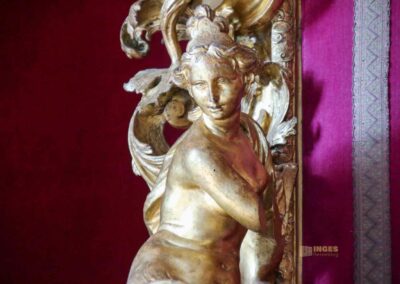 Im Palazzo Ca' Rezzonico in Venedig 59 thron im thronsaal palazzo ca rezzonico venedig_9115