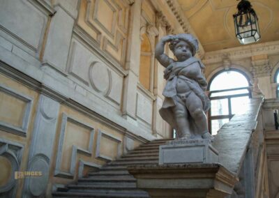 Im Palazzo Ca' Rezzonico in Venedig 15 treppenhaus palazzo ca rezzonico venedig_8904