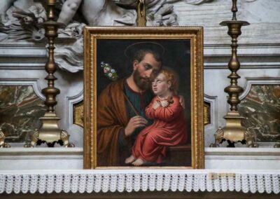 In der Kirche Santa Maria del Rosario (Gesuati) in Venedig 36 2. Seitenkapelle rechts kirche santa maria del rosario venedig_0863