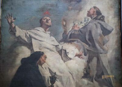 In der Kirche Santa Maria del Rosario (Gesuati) in Venedig 40 3. seitenkapelle rechts kirche santa maria del rosario venedig_0875