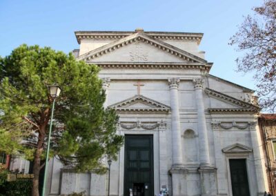 In der Basilika San Pietro di Castello in Venedig 7 aussenansicht basilika san pietro di castello venedig_4152