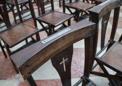 In der Basilika San Pietro di Castello in Venedig 69 bestuhlung basilika san pietro di castello venedig_4112