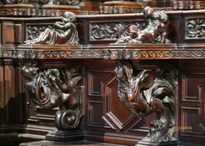 chor hinter hochaltar chorgestuehl santa maria della salute venedig_0416