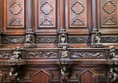 chor hinter hochaltar chorgestuehl santa maria della salute venedig_0455