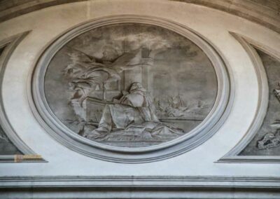 In der Kirche Santa Maria del Rosario (Gesuati) in Venedig 14 decke kirche santa maria del rosario venedig_0839