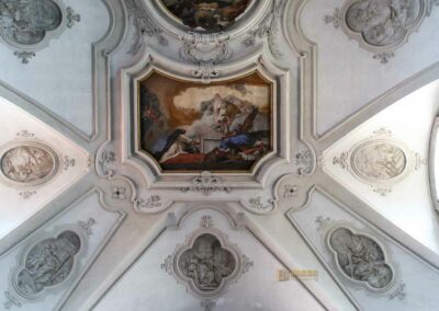 In der Kirche Santa Maria del Rosario (Gesuati) in Venedig 12 decke kirche santa maria del rosario venedig_0897