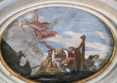 In der Kirche Santa Maria del Rosario (Gesuati) in Venedig 24 hauptaltar kirche santa maria del rosario venedig_0916