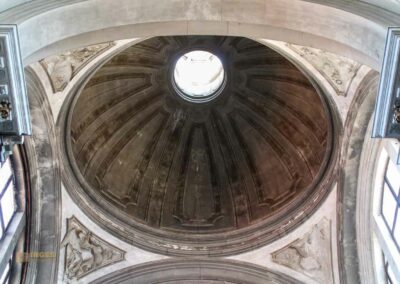 In der Kirche Santa Maria del Rosario (Gesuati) in Venedig 23 hauptaltar kuppel kirche santa maria del rosario venedig_0917