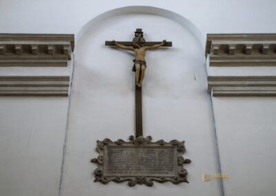 In der Basilika San Pietro di Castello in Venedig 82 innenfassade basilika san pietro di castello venedig_3787