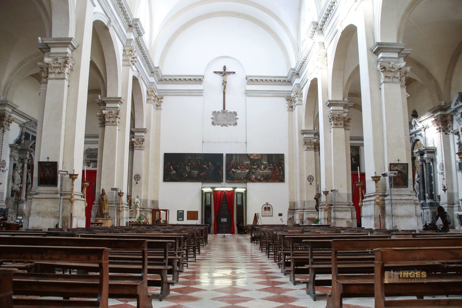 innenfassade basilika san pietro di castello venedig_3945 innenfassade basilika san pietro di castello venedig 3945
