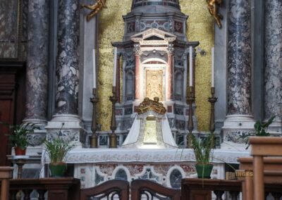 In der Basilika San Pietro di Castello in Venedig 38 kapelle d.allerheiligsten decke san pietro di castello venedig_4027