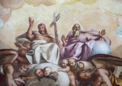 In der Basilika San Pietro di Castello in Venedig 19 kuppel über hochaltar basilika san pietro di castello venedig_3988