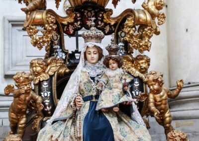 In der Kirche Santa Maria del Rosario (Gesuati) in Venedig 26 rosenkranzmadonna kirche santa maria del rosario venedig_0808