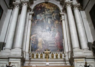 Am Fondamenta delle Zattere in Venedig entlang bis zur Salute 65 seitenaltar maria im tempel santa maria della salute venedig_0312