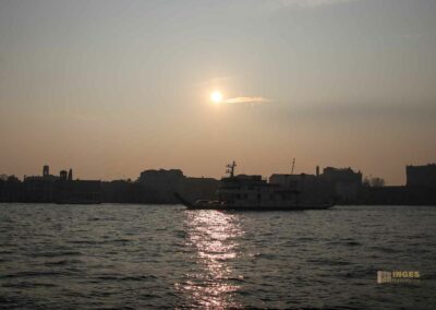 Am Fondamenta delle Zattere in Venedig entlang bis zur Salute 4 sonnenuntergang vom fondamenta della zattera vendedig_4187