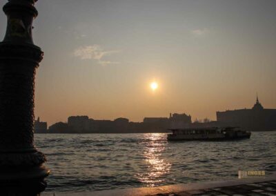 Am Fondamenta delle Zattere in Venedig entlang bis zur Salute 6 sonnenuntergang vom fondamenta della zattera vendedig_4202