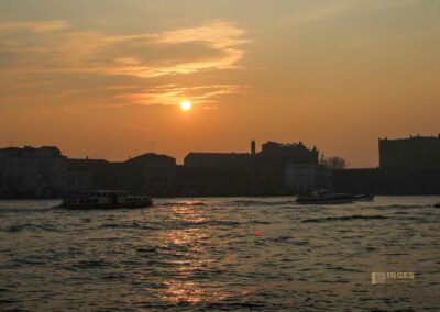 Am Fondamenta delle Zattere in Venedig entlang bis zur Salute 8 sonnenuntergang vom fondamenta della zattera vendedig_4302