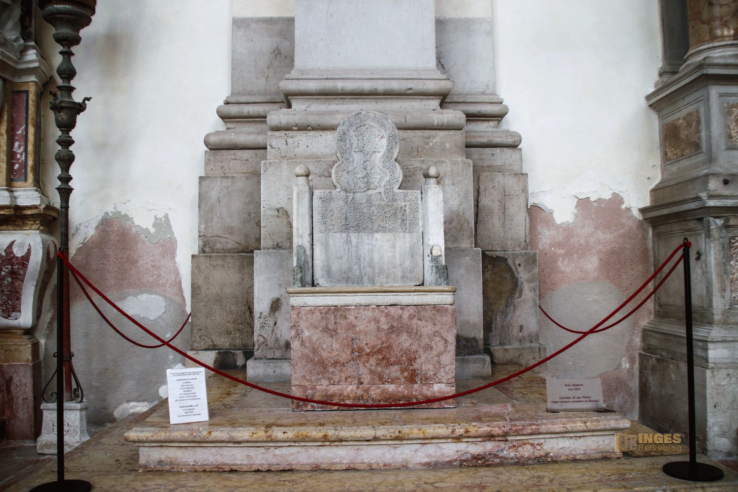 stuhl hl. petrus basilika san pietro di castello venedig_4072 stuhl hl. petrus basilika san pietro di castello venedig 4072