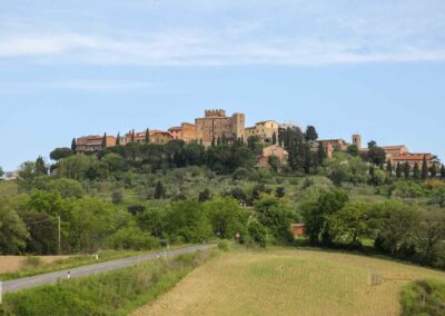 Ein Bummel durch Casole d'Elsa in der Toskana 2 blick auf casole d'elsa_A0348