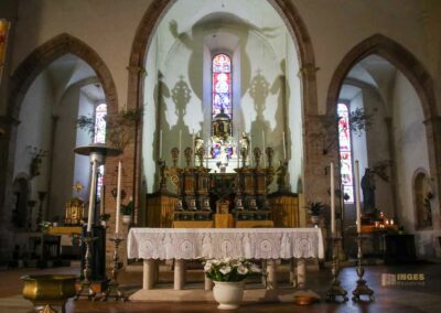 Die Stiftskirche Santa Maria Assunta in Casole d'Elsa (Toskana) 10 chorkapellen stiftskirche casole d'elsa_6409