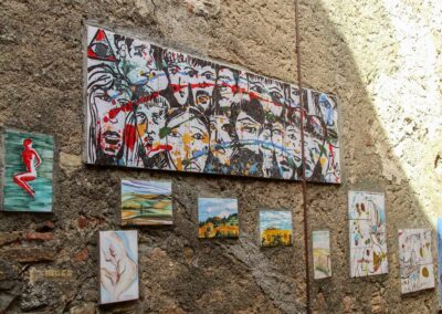 Ein Bummel durch Casole d'Elsa in der Toskana 33 kachelkunst in casole d'elsa toskana_6336