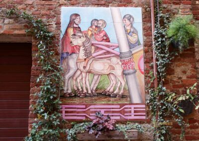 Ein Bummel durch Casole d'Elsa in der Toskana 38 kachelkunst in casole d'elsa toskana_6376