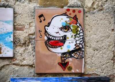 Ein Bummel durch Casole d'Elsa in der Toskana 41 kachelkunst in casole d'elsa toskana_A0516