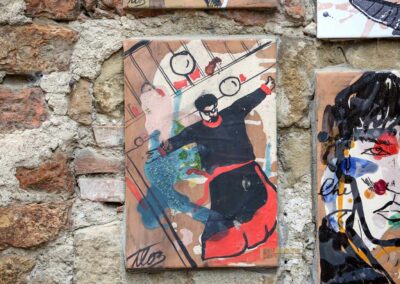 Ein Bummel durch Casole d'Elsa in der Toskana 43 kachelkunst in casole d'elsa toskana_A0522