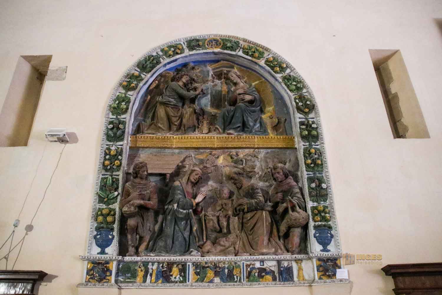 robbia terracotta stiftskirche casole d'elsa_6395 robbia terracotta stiftskirche casole delsa 6395