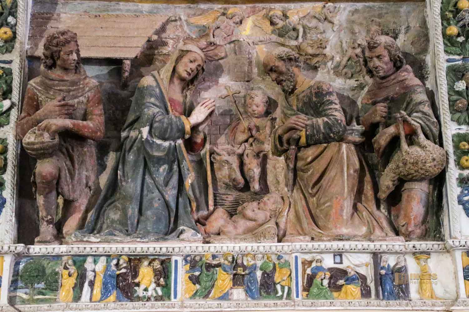 robbia terracotta stiftskirche casole d'elsa_6397 robbia terracotta stiftskirche casole delsa 6397