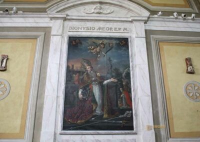 Ein Besuch in Colle Alta - Colle di Val d'Elsa in der Toskana 17 altargemaelde kirche santa caterina colle val d'elsa_7071