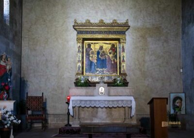 Ein Besuch in Colle Alta - Colle di Val d'Elsa in der Toskana 56 kirche santa maria in canonica colle val d'elsa_7451