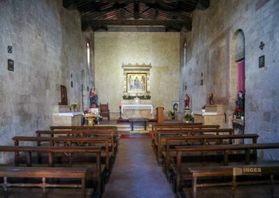 Ein Besuch in Colle Alta - Colle di Val d'Elsa in der Toskana 55 kirche santa maria in canonica colle val d'elsa_A0636