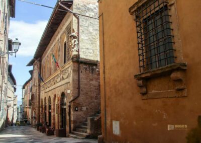 Ein Besuch in Colle Alta - Colle di Val d'Elsa in der Toskana 45 via del castello colle alto val d'elsa_7399