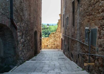 Ein Besuch in Colle Alta - Colle di Val d'Elsa in der Toskana 34 via del castello colle val d'elsa_7177