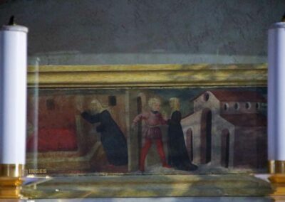 In der Kirche Hl. Jacopo und Filippo in Certaldo in der Toskana 9 altar beata giulia kirche hl. jacopo und filippo certaldo_7787