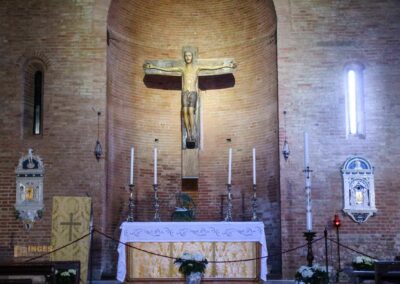 In der Kirche Hl. Jacopo und Filippo in Certaldo in der Toskana 5 hauptaltar kirche hl. jacopo und filippo certaldo alto_7760