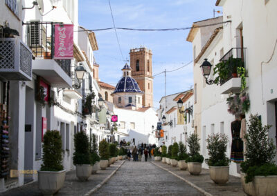 Überwintern an der Costa Blanca - mein Erlebnisbericht 66 altstadt von altea_0975