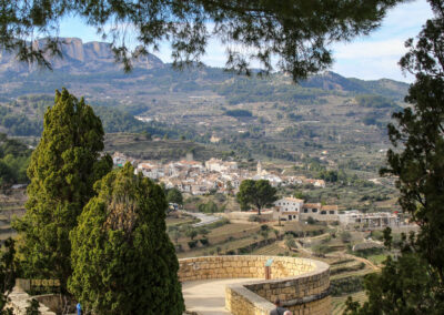 Überwintern an der Costa Blanca - mein Erlebnisbericht 73 ausblicke von burg von guadalest_1890