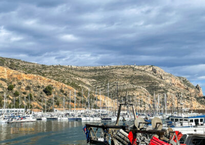 Überwintern an der Costa Blanca - mein Erlebnisbericht 101 blick vom hafen xabia auf cap san antonio_0362