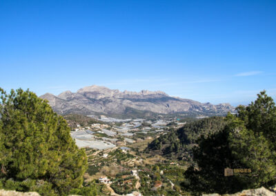 Überwintern an der Costa Blanca - mein Erlebnisbericht 42 blick von burg polop_1393