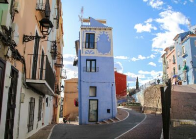 Überwintern an der Costa Blanca - mein Erlebnisbericht 93 bunte haeuser von villajoyosa_3929