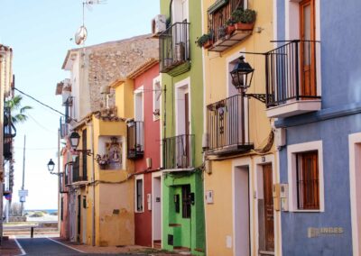 Überwintern an der Costa Blanca - mein Erlebnisbericht 92 bunte haeuser von villajoyosa_3964