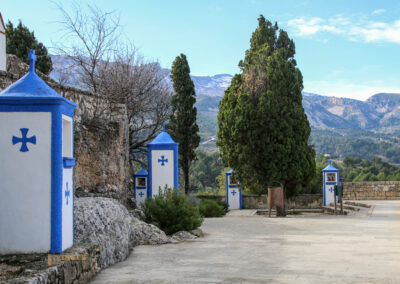 Überwintern in Calpe (Costa Blanca) - Woche 2 19 burg von guadalest_1915