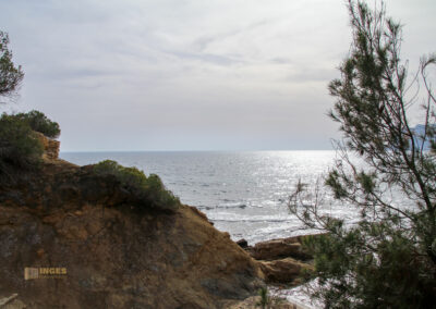 Überwintern in Calpe (Costa Blanca) - Woche 2 39 cala pinets costa blanca_2025