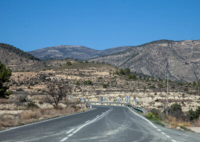 Überwintern an der Costa Blanca - mein Erlebnisbericht 44 fahrt von finestrat nach relleu_0033