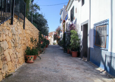 Überwintern in Calpe (Costa Blanca) - Woche 2 95 historische altstadt von finestrat_2867