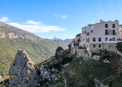 Überwintern in Calpe (Costa Blanca) - Woche 2 3 historische altstadt von guadalest_1588