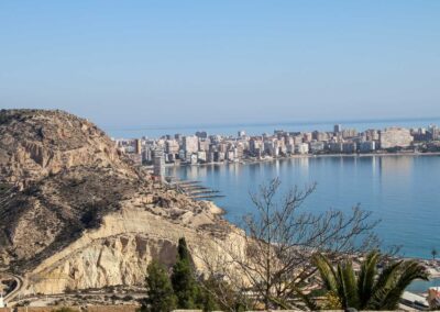 Überwintern an der Costa Blanca - mein Erlebnisbericht 109 ausblicke vom castel de santa barbara alicante_5121