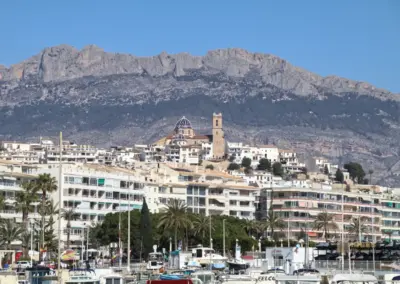 Überwintern an der Costa Blanca - mein Erlebnisbericht 57 blick auf die altstadt von altea_6541